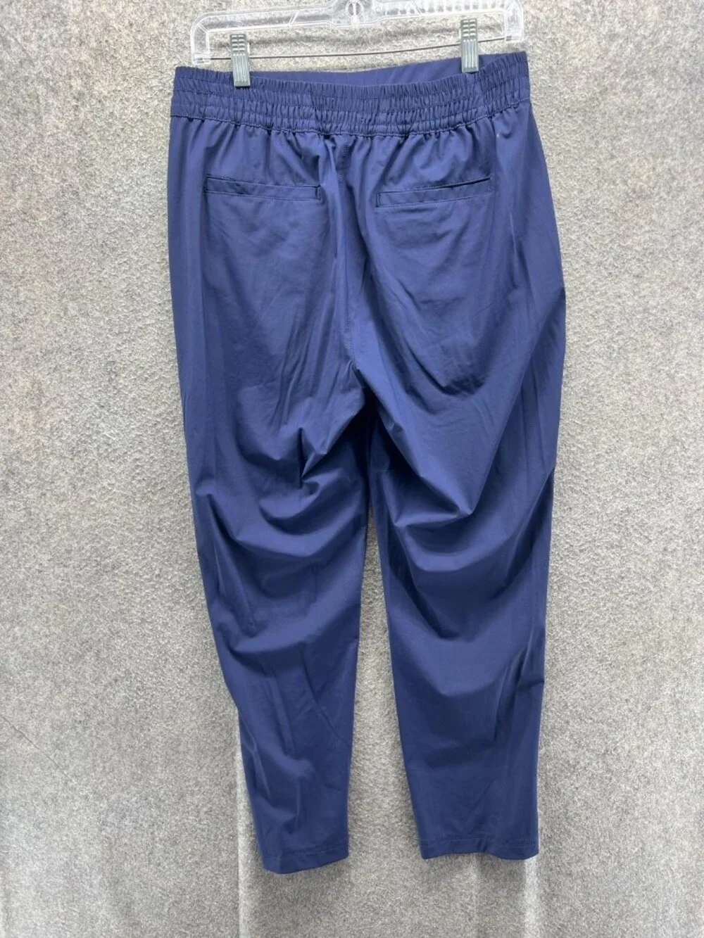 Tommy Bahama Pants Women Medium Blue Stretch Zip Pockets Everyday Active Gym